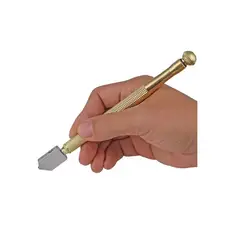 GENERICO - Corta Vidrio Metálico Con Gotero Vidrios Espejos / S 05917