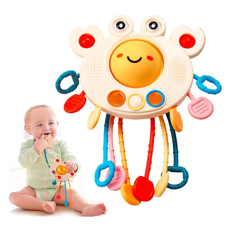 GENERICO - Juguete Sensorial Para Bebés Diseño De Cangrejo