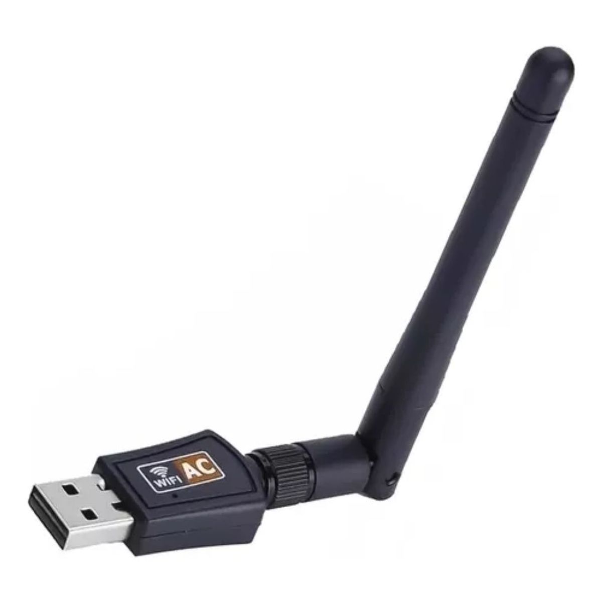 GENERICO - Adaptador Wifi Usb 5g Y 24g De 600mbps Antena Doble Banda
