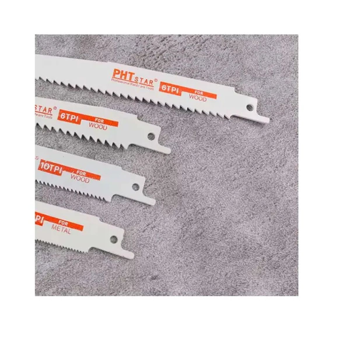 GENERICO - Juego De Hojas Para Sierra Recíproca 10 Piezas Madera Metal