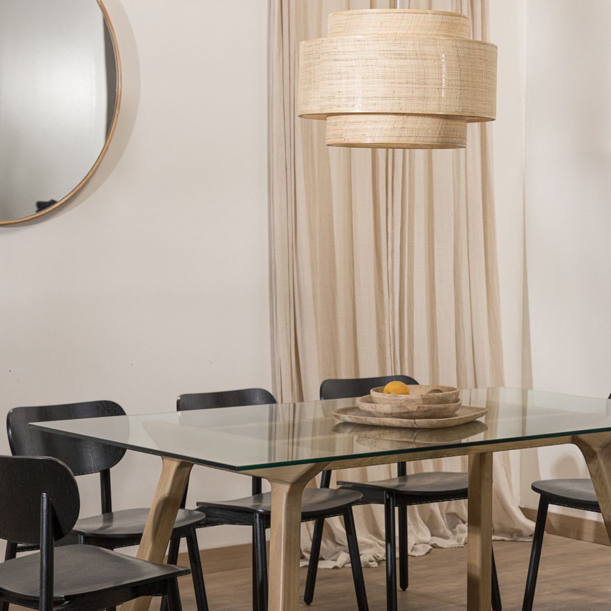 AMOBLE - Lámpara De Cielo Carey L Amoblé