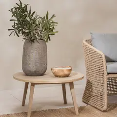 AMOBLE - Macetero Huaquen Gris S Amoblé