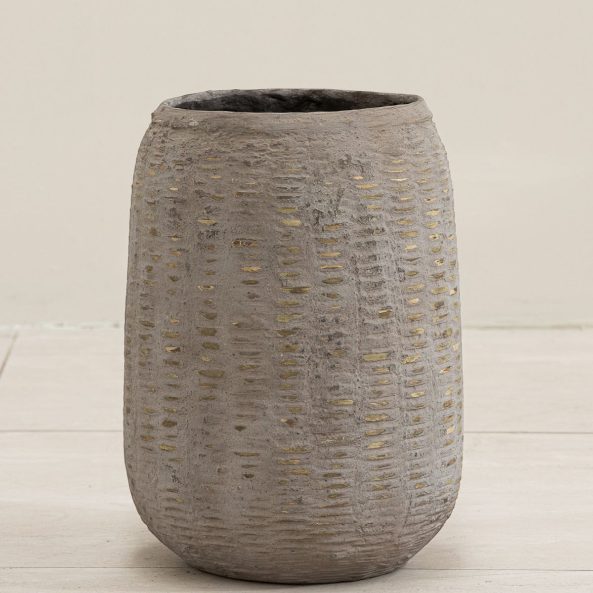 AMOBLE - Macetero Huaquen Gris S Amoblé