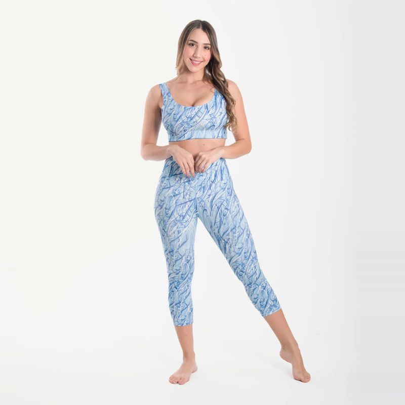ATHLETIC SPORT - Conjunto Deportivo Shiha Capri + Top