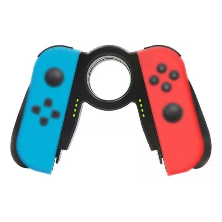 GENERICO Soporte Handgrip Cargador Para Joystyck GamePad Compatible Switch.