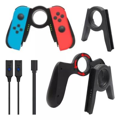 Imagen 2 del producto Soporte Handgrip Cargador Para Joystyck GamePad Compatible Switch.
