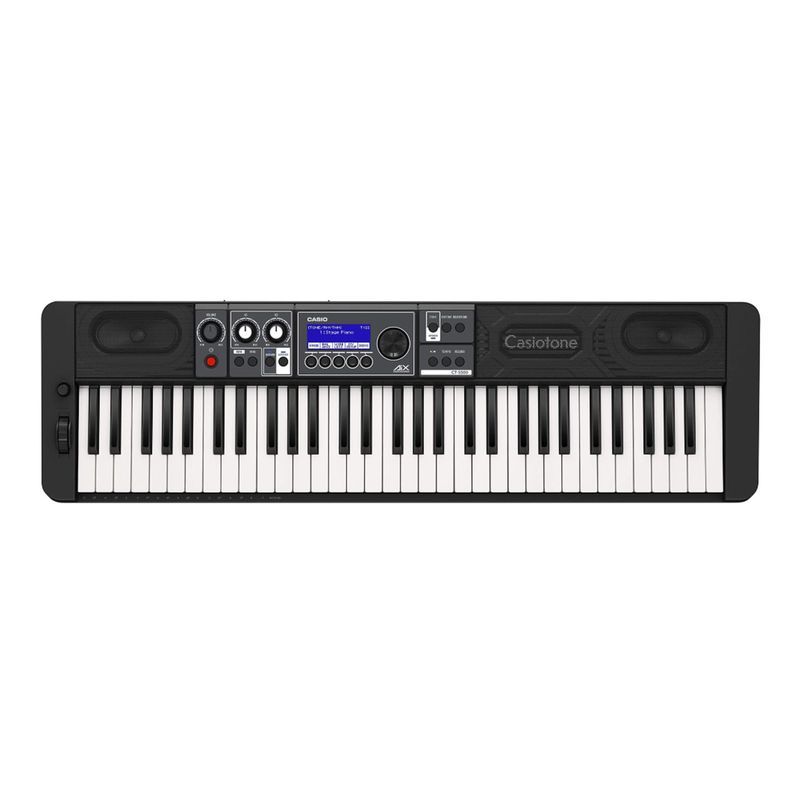 CASIO - Teclado Casio CT-S500C2 61 Teclas 800 Sonidos con Adaptador
