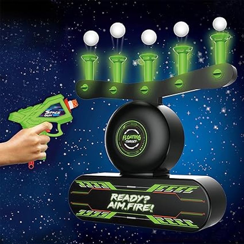 MOVI - Juego de Tiro con Objetivos Flotantes y Pistolas LED