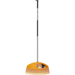 ALTUNA - RASTRILLO RECOGEHOJAS FLEXIBLE CON MANGO DE ALUMINIO J823