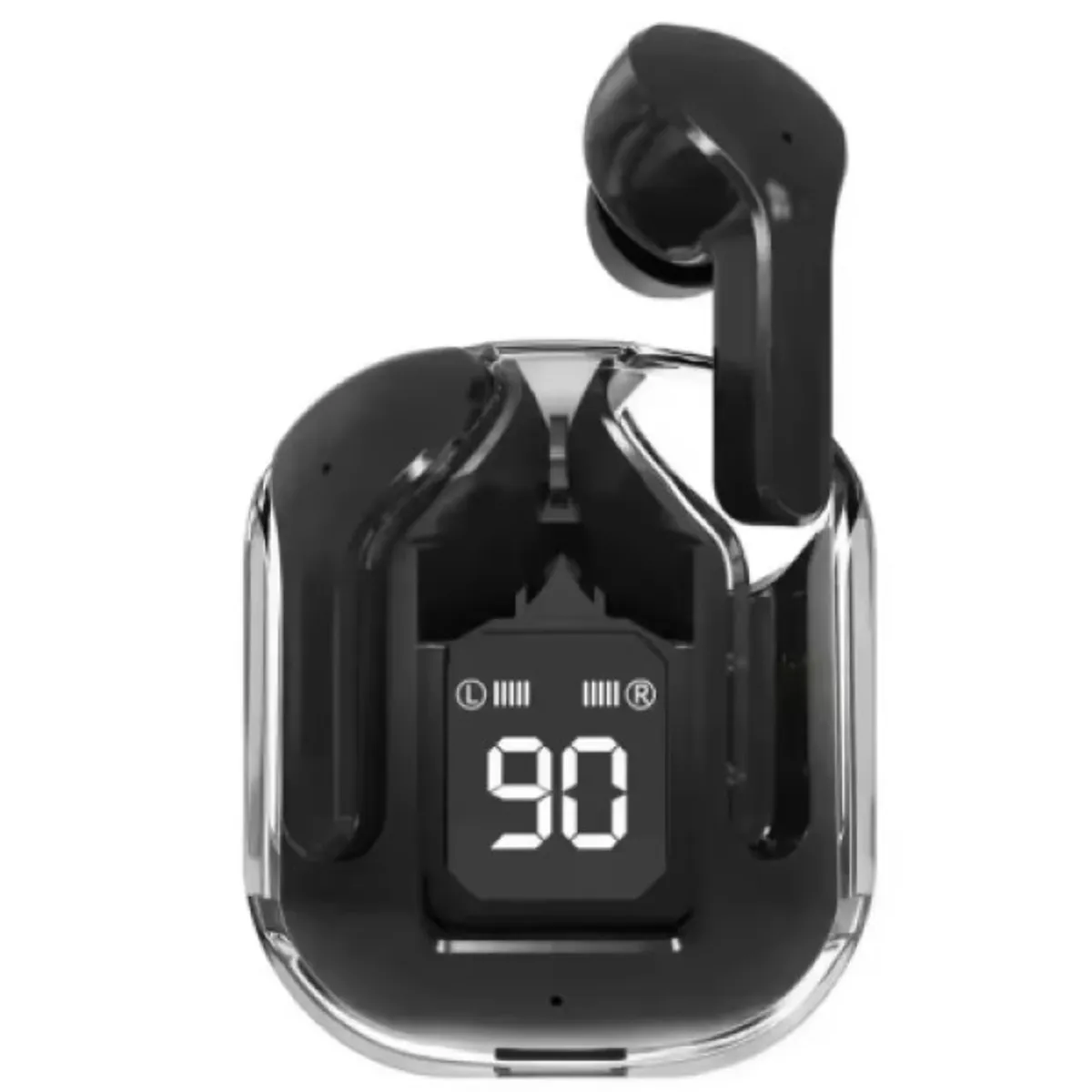 ULTRA - Audífonos Ultrapods Pantalla Led Digital Wireless 5.3 Negro