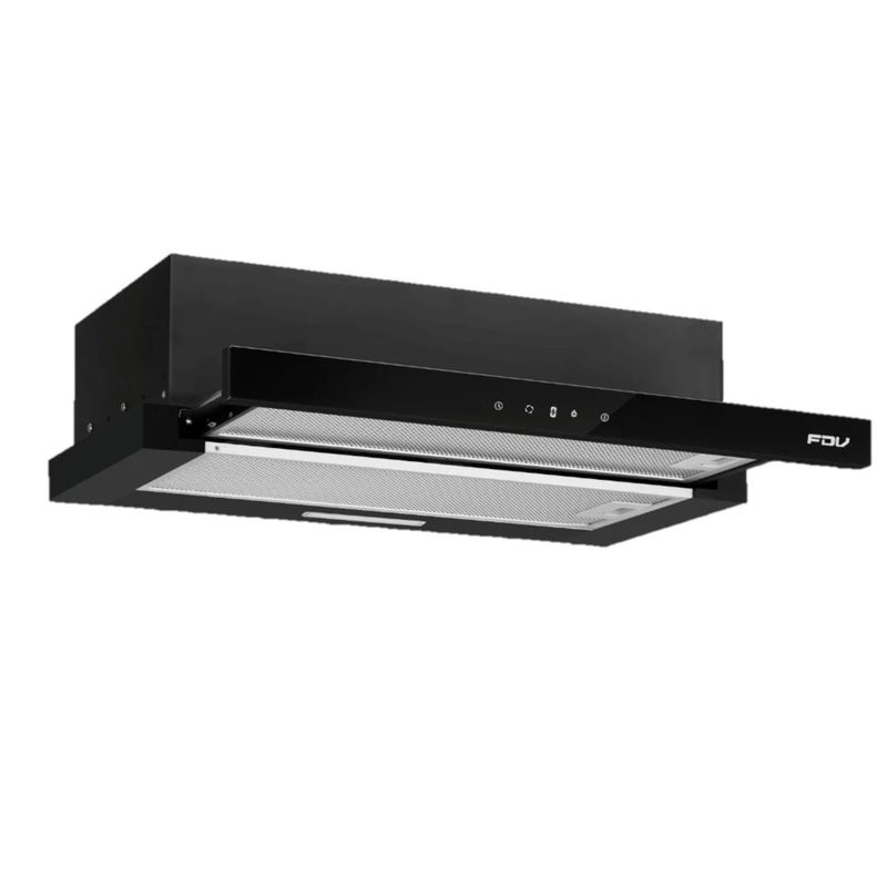 FDV - Campana City Black Bajo Mueble 60cm FDV