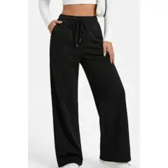 LOOK SHOP - Pantalón Buzo Mujer Jogger Invierno Forro Polar Recto 138