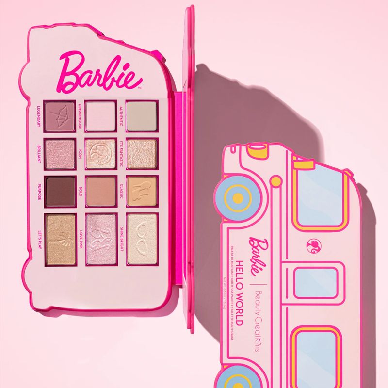 BEAUTY CREATIONS - PALETA DE SONRAS BEAUTY CREATIONS BARBIE  HELLO WORLD PALETTE