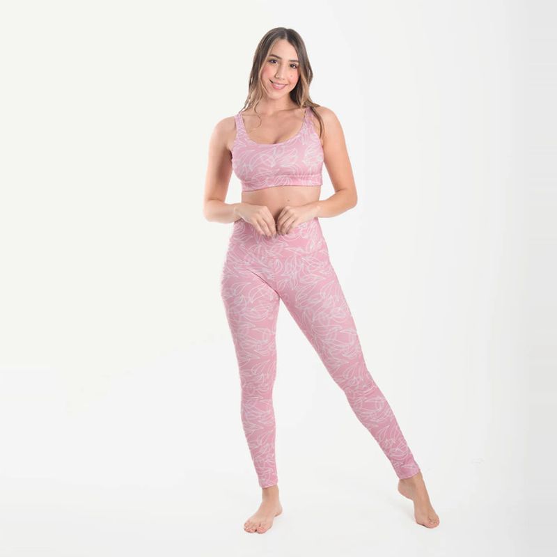 ATHLETIC SPORT - Conjunto Deportivo Hojas + Top