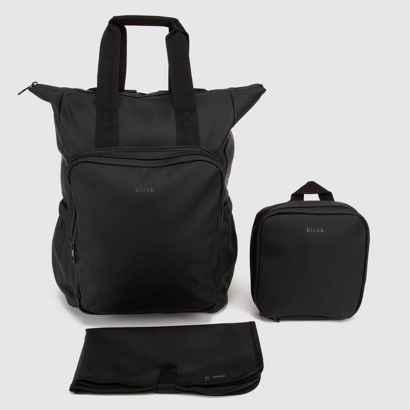 BUBBA - Mochila Maternal Black Black Bubba