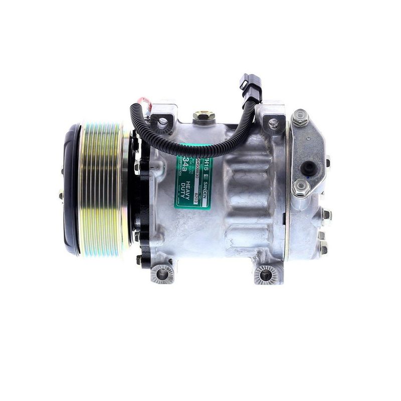 SANDEN - Compresor de Ac 7H15 12V 8PK 119MM OE SANDEN