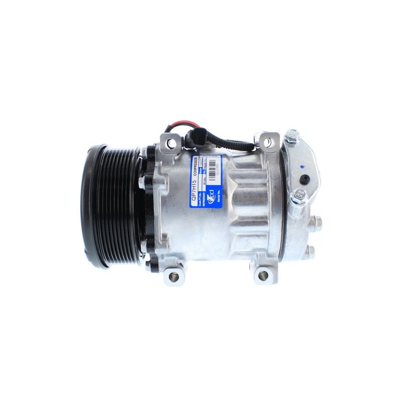 AMERICAN AIR - Compresor de Ac 7H15 12V 8PK 119MM  TAPA WP AM-QUE 8203