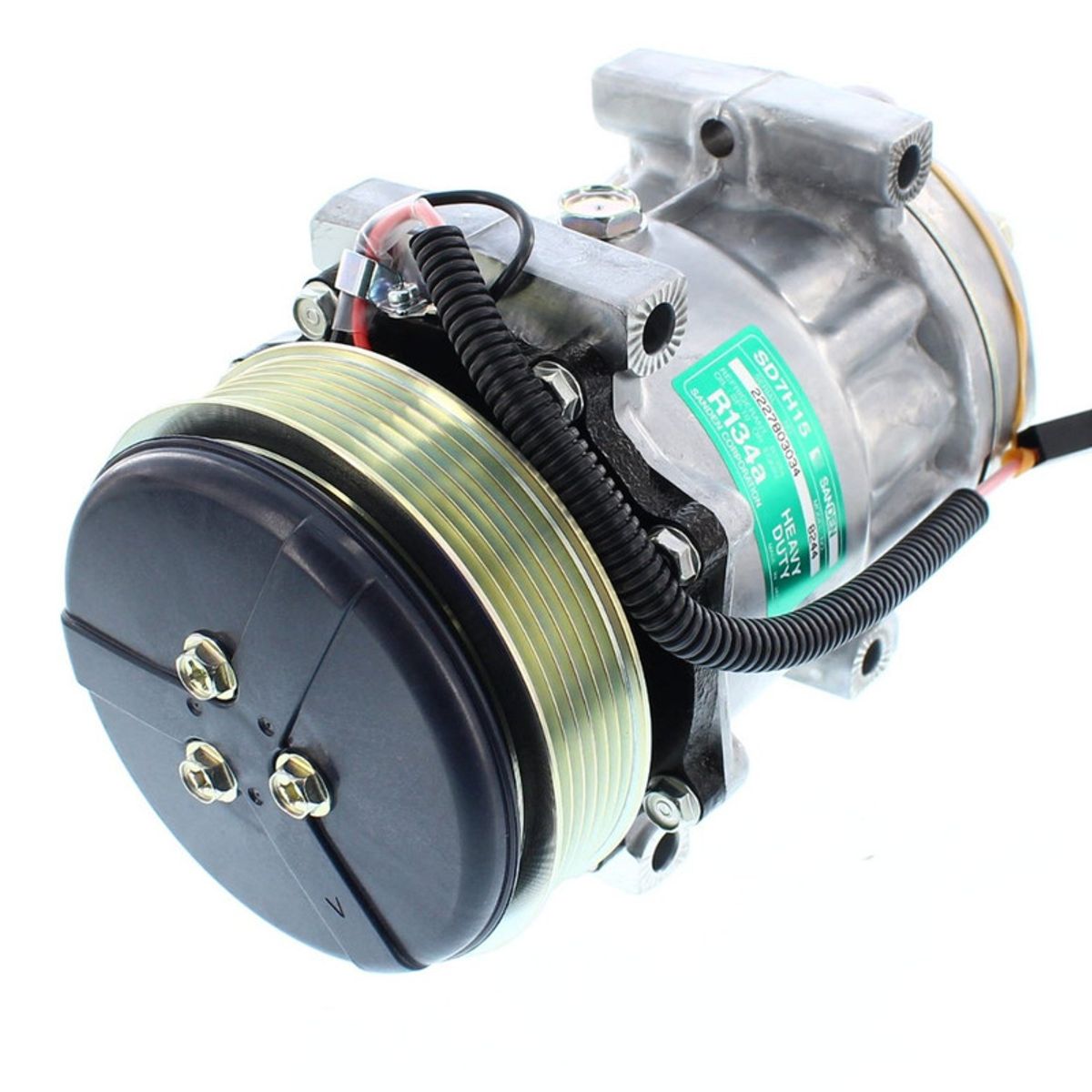 SANDEN - Compresor de Ac SD7H15 6PK 12V 120MM OE 8244 SANDEN