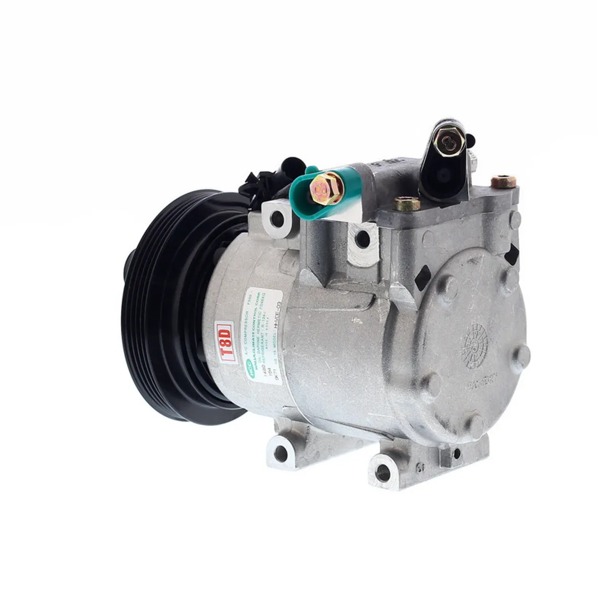 AMERICAN AIR - Compresor de Ac HS15 4PK 12V 114MM KIA SPECTRA OEM HCC