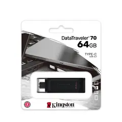 KINGSTON - Pendrive 64 GB - DataTraveler 70 - USB-C (DT70/64GB)