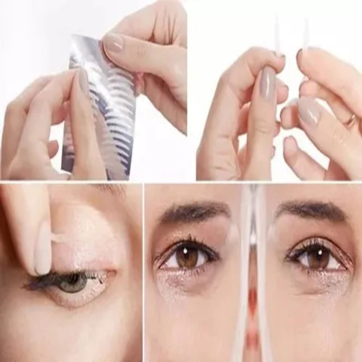 GENERICO - Set 134 Tiras o Parches Adhesivos Levanta Parpados Más Herramientas