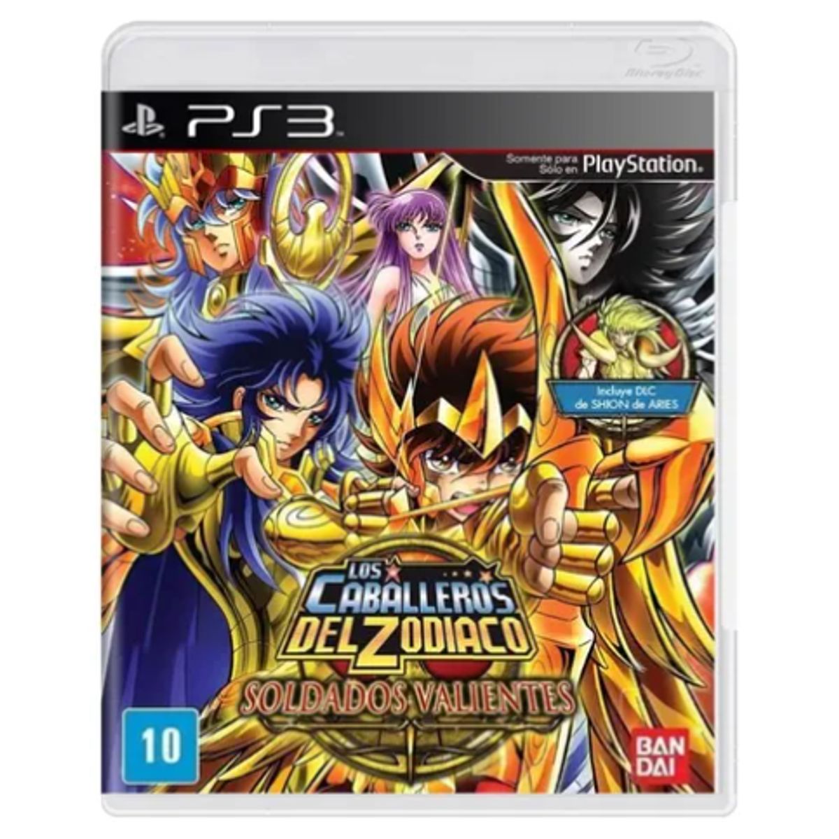 BANDAI - Los Caballeros Del Zodiaco Bandai Soldados Valientes Ps3