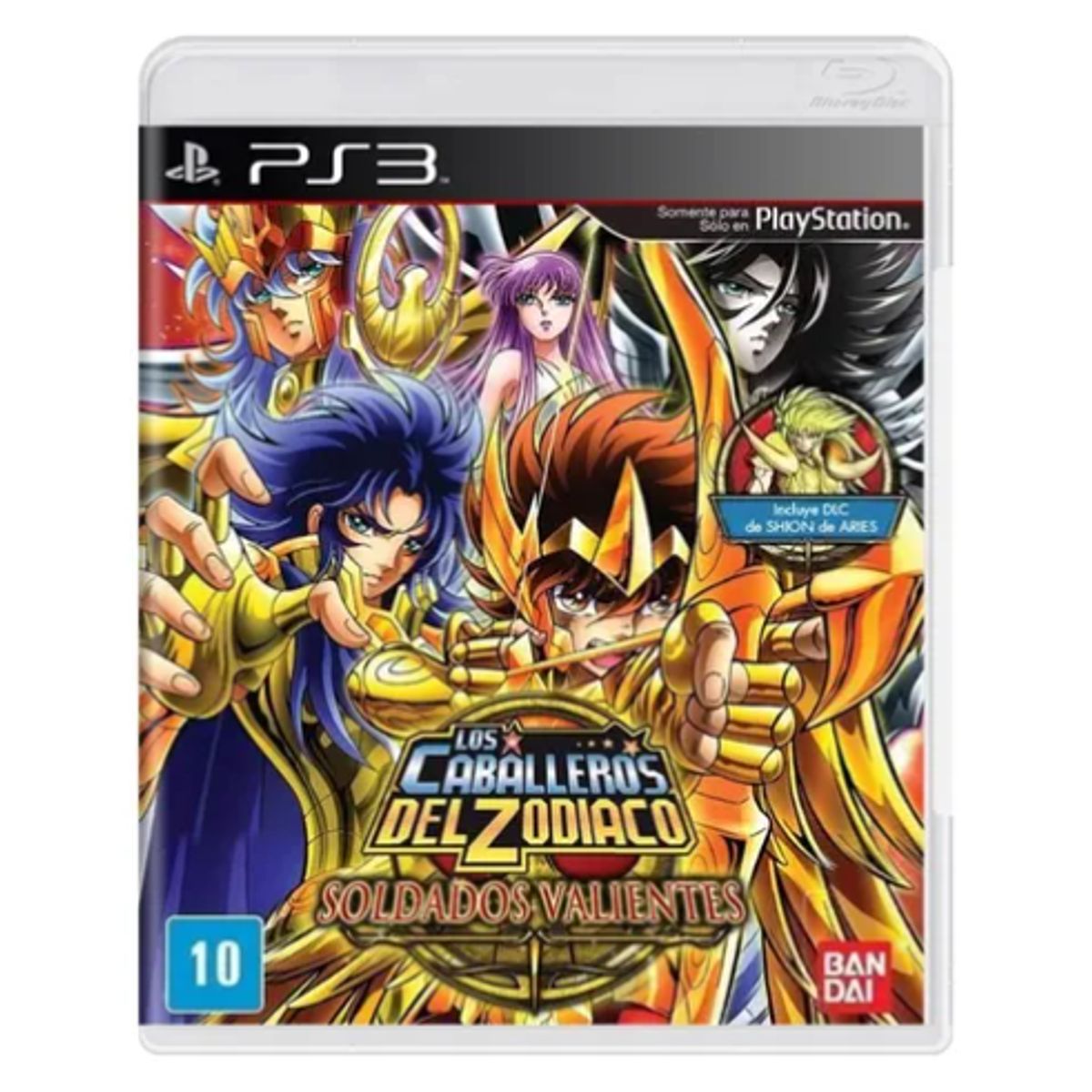 BANDAI - Los Caballeros Del Zodiaco Bandai Soldados Valientes Ps3