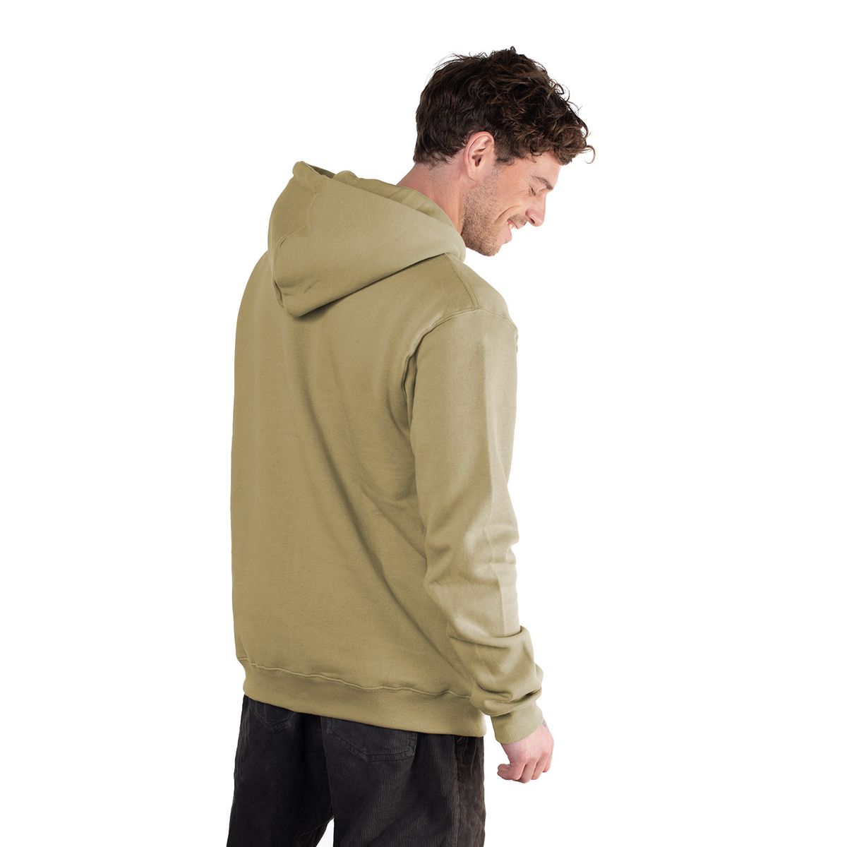 LENGA - Polerón Hombre Lenga con Capucha y Cierre Metal Lingue Sustentable