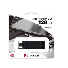 KINGSTON - Pendrive 128 GB - DataTraveler 70 - USB Type-C