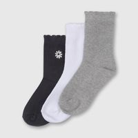 Calcetin 3/4 Niña Gris 56733