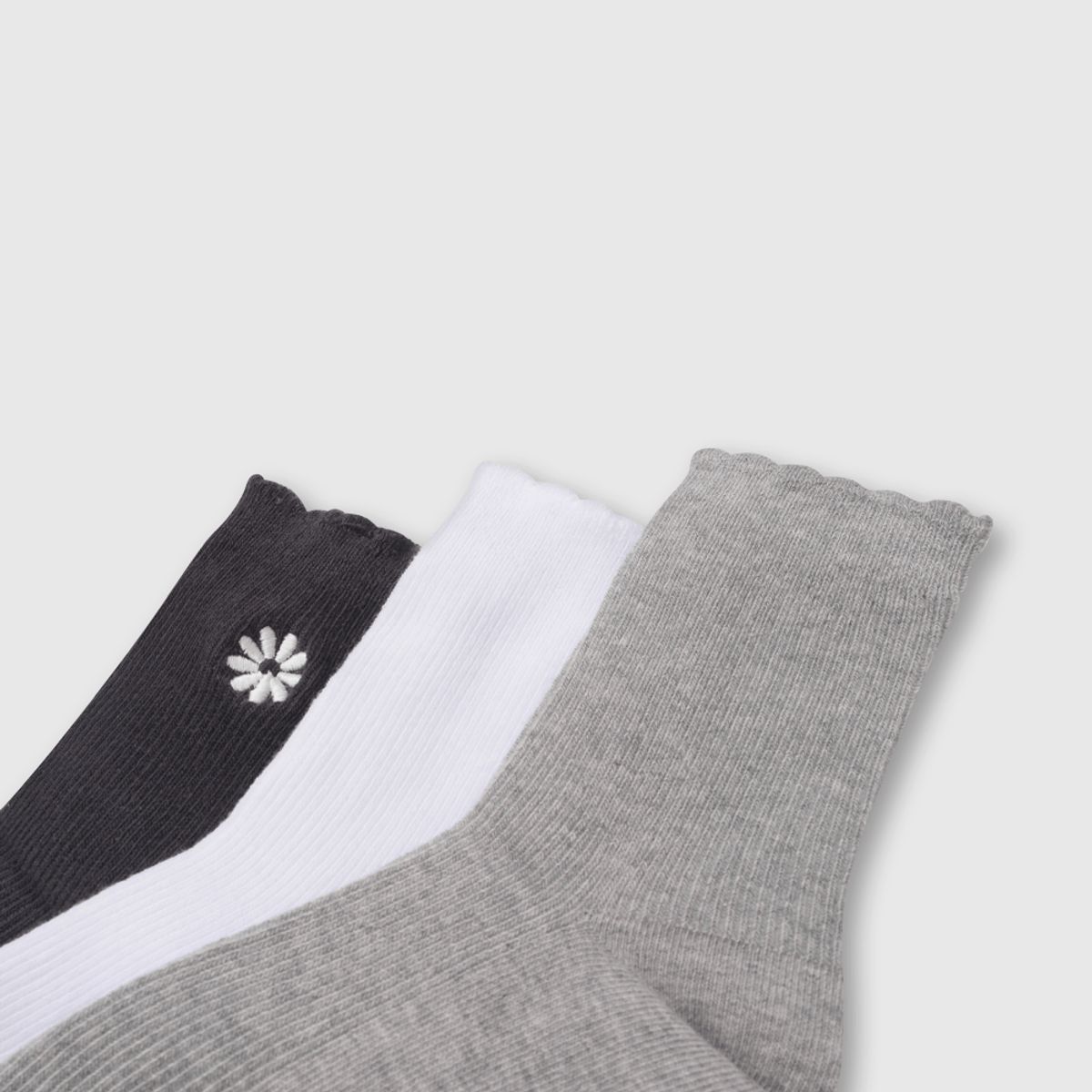 COLLOKY - Calcetin 3/4 Niña Gris 56733 Colloky