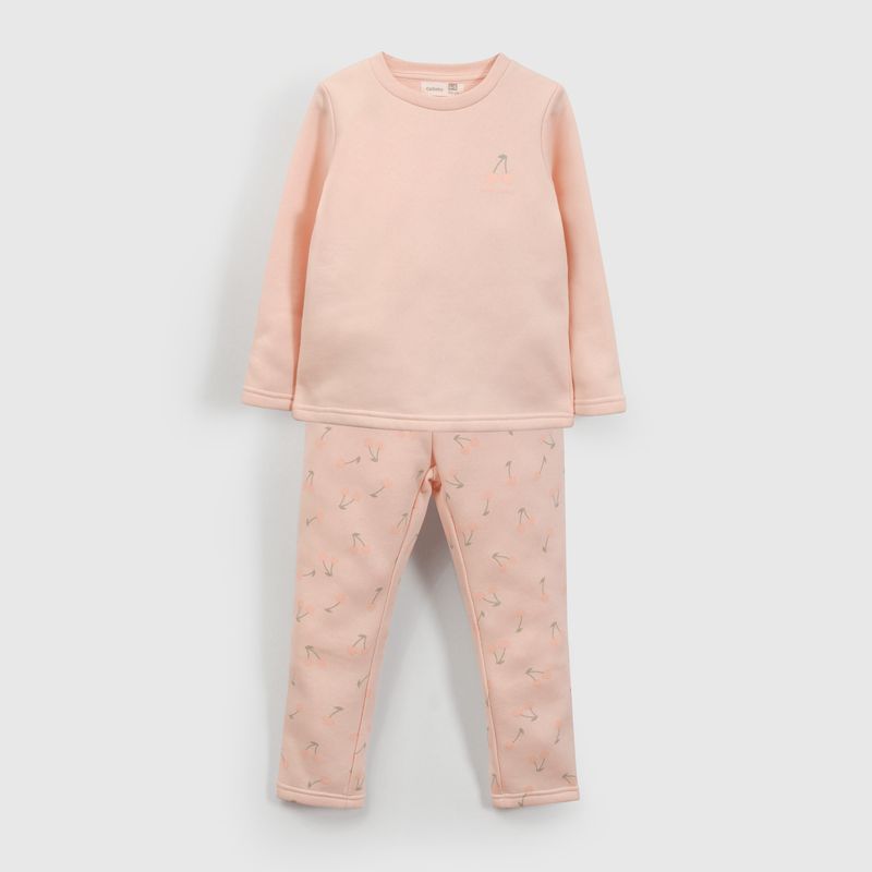 COLLOKY - Pijama Niña Rosado 56768 Colloky .-