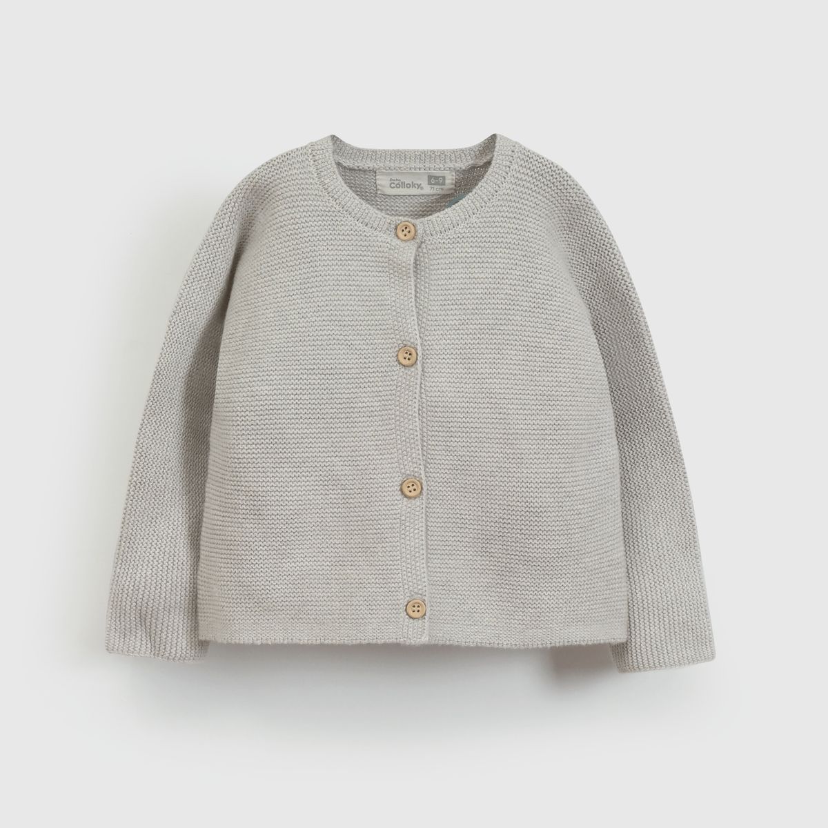 COLLOKY - Chaleco Unisex bebé Gris 56784 Colloky