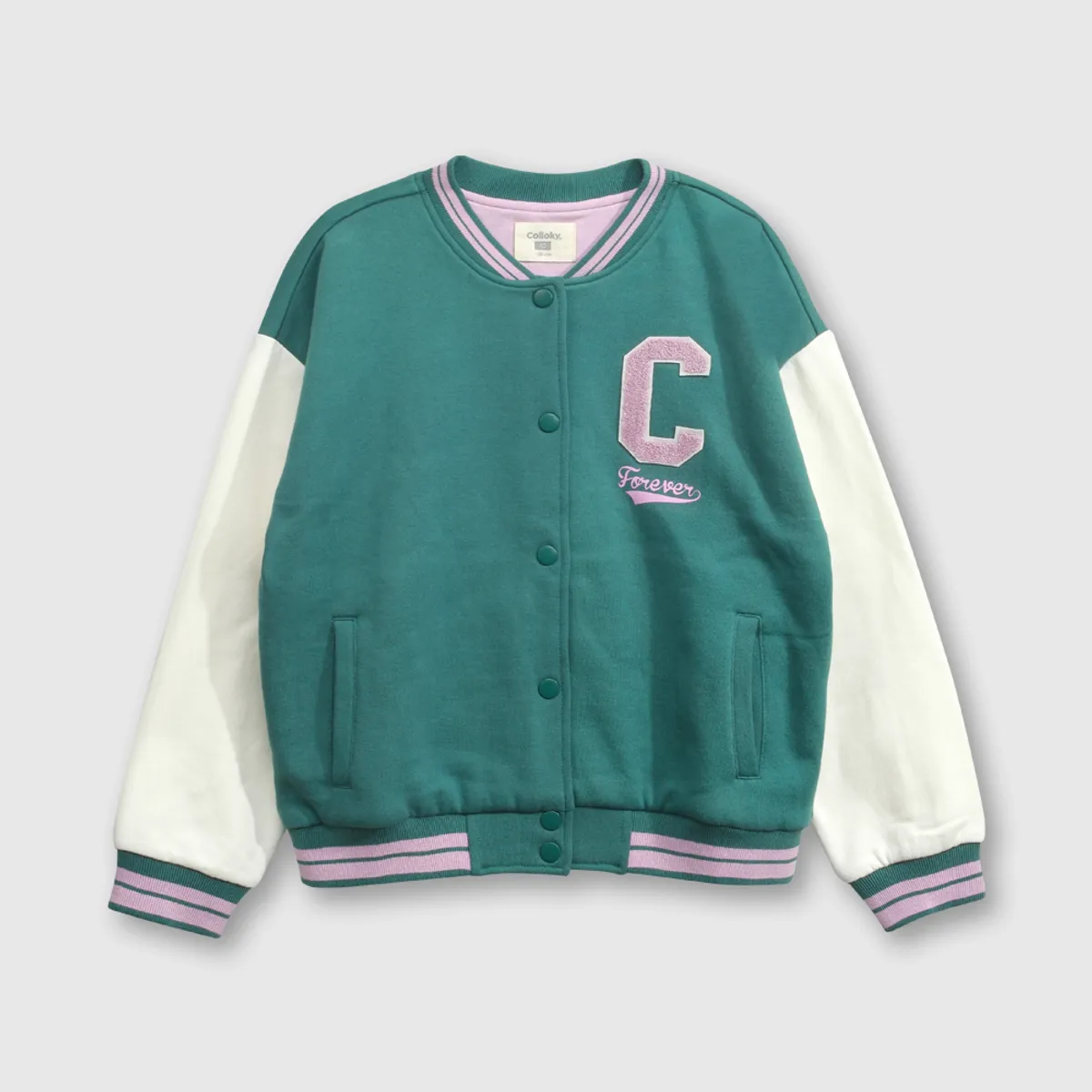 COLLOKY - Chaqueta Niña Verde 56789 Colloky