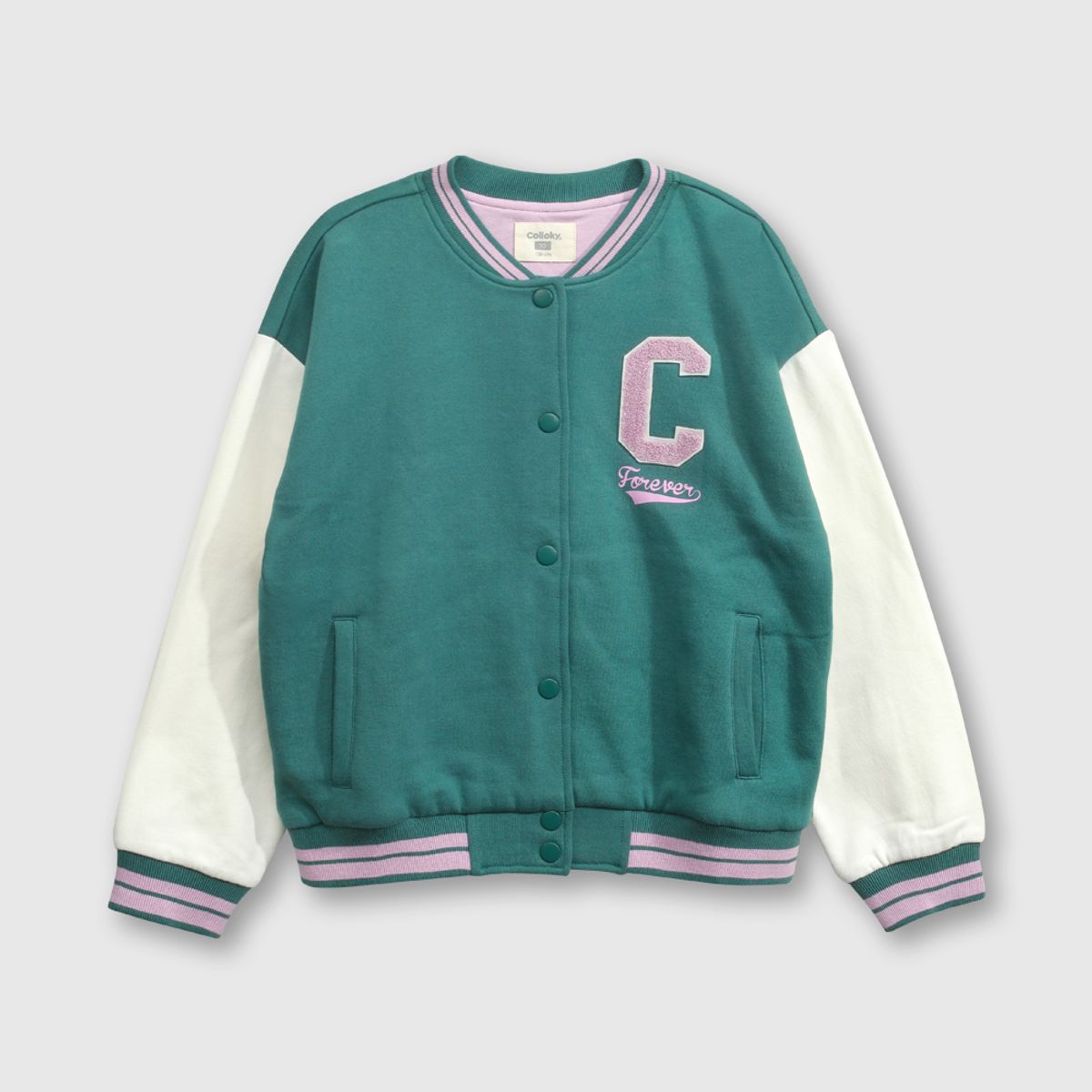 COLLOKY - Chaqueta Niña Verde 56789 Colloky