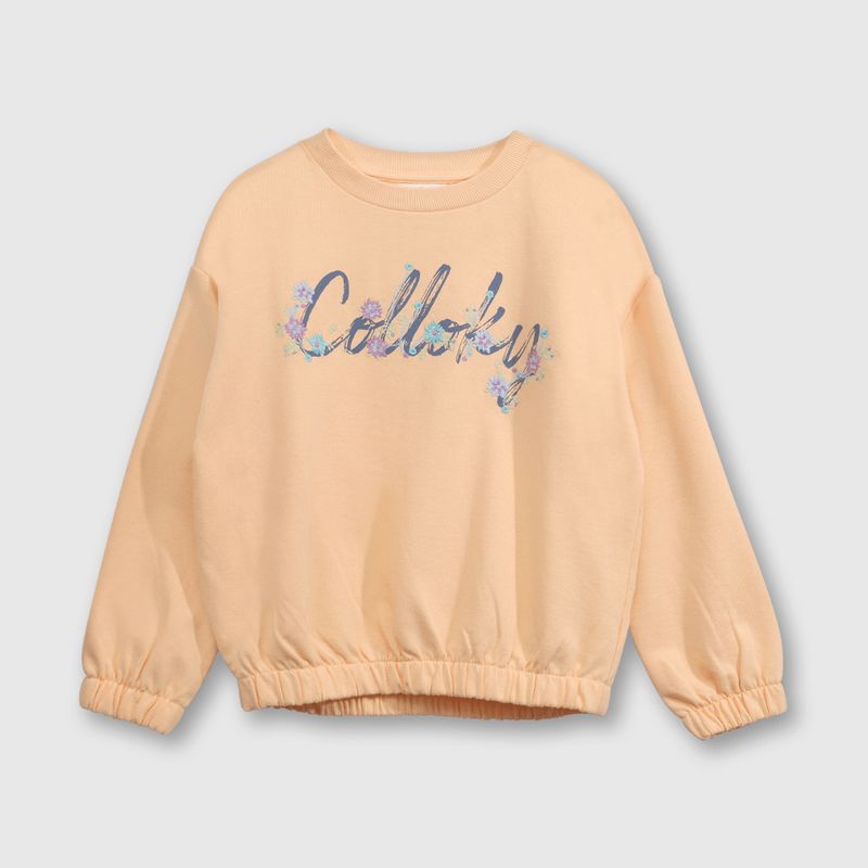 COLLOKY - Polerón Niña Naranja 56826 Colloky