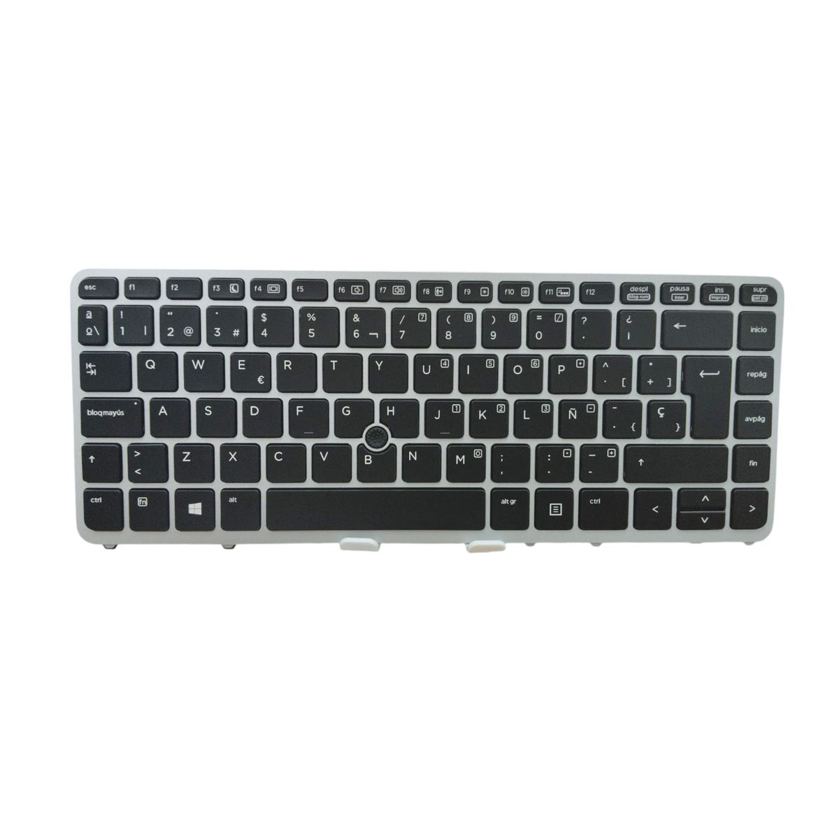 GENERICO - Teclado Compatible Con Hp 840-850 G1 G2 Retroiluminado