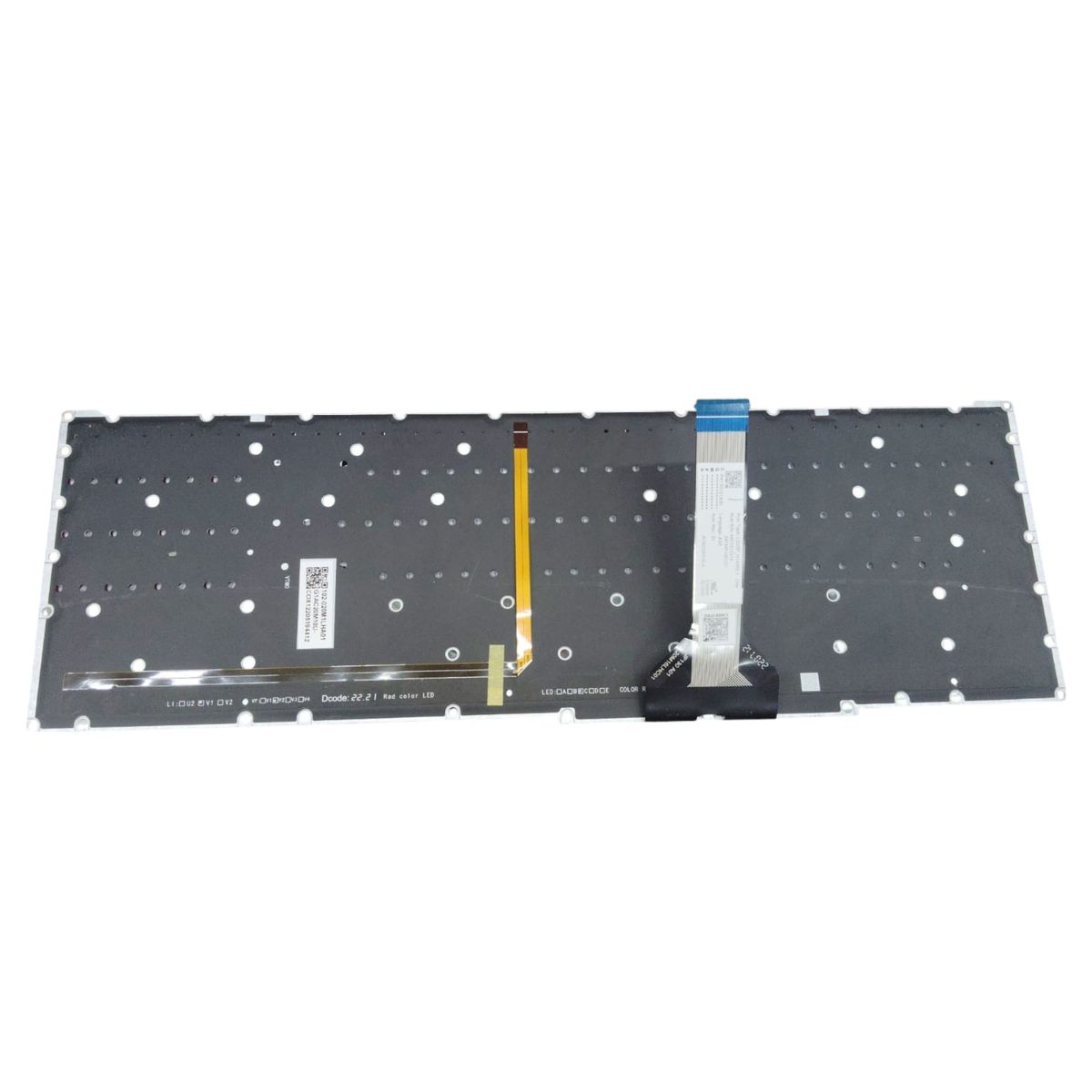 GENERICO - Teclado Compatible Con Acer Nitro An515-57 Retroiluminado.