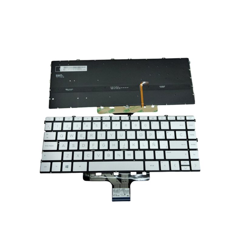 GENERICO - Teclado Compatible Con Hp Pavilion X360 14-dw-retroiluminado.