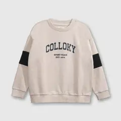COLLOKY - Polerón Niño Beige 56835