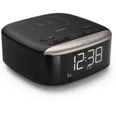 PHILIPS - Radio Reloj Despertador Bluetooth Y Cargador TAR7606