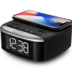 PHILIPS - Radio Reloj Despertador Bluetooth Y Cargador TAR7606