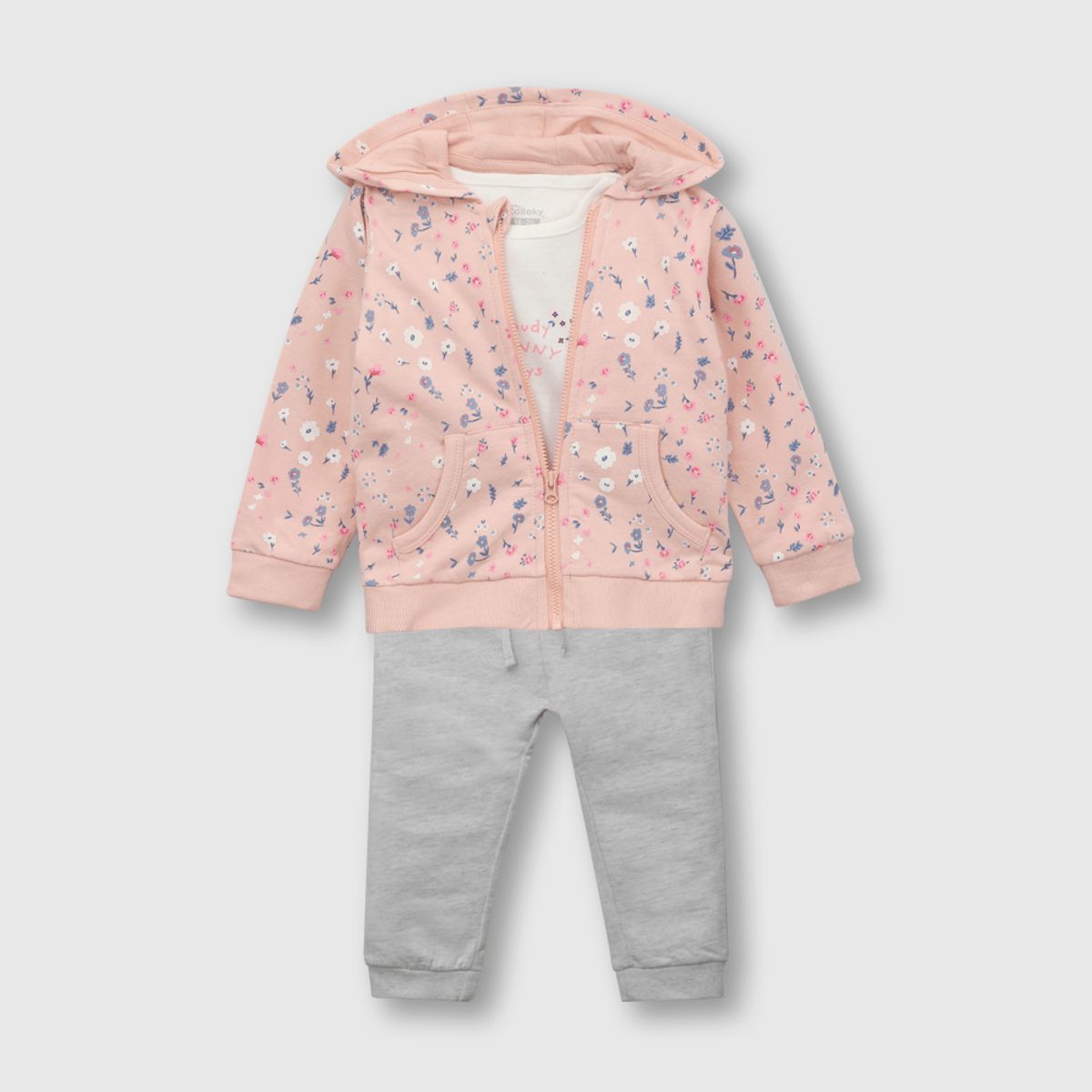 COLLOKY - Set Body Niña Rosado 56841 Colloky