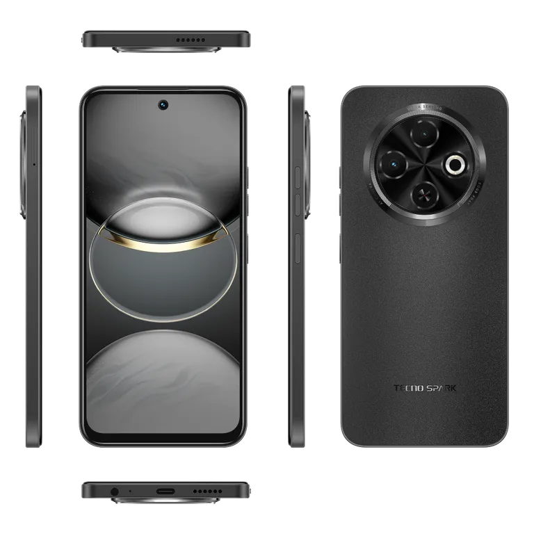Celular Tecno Spark 30c 256GB + 4GB Orbit Black
