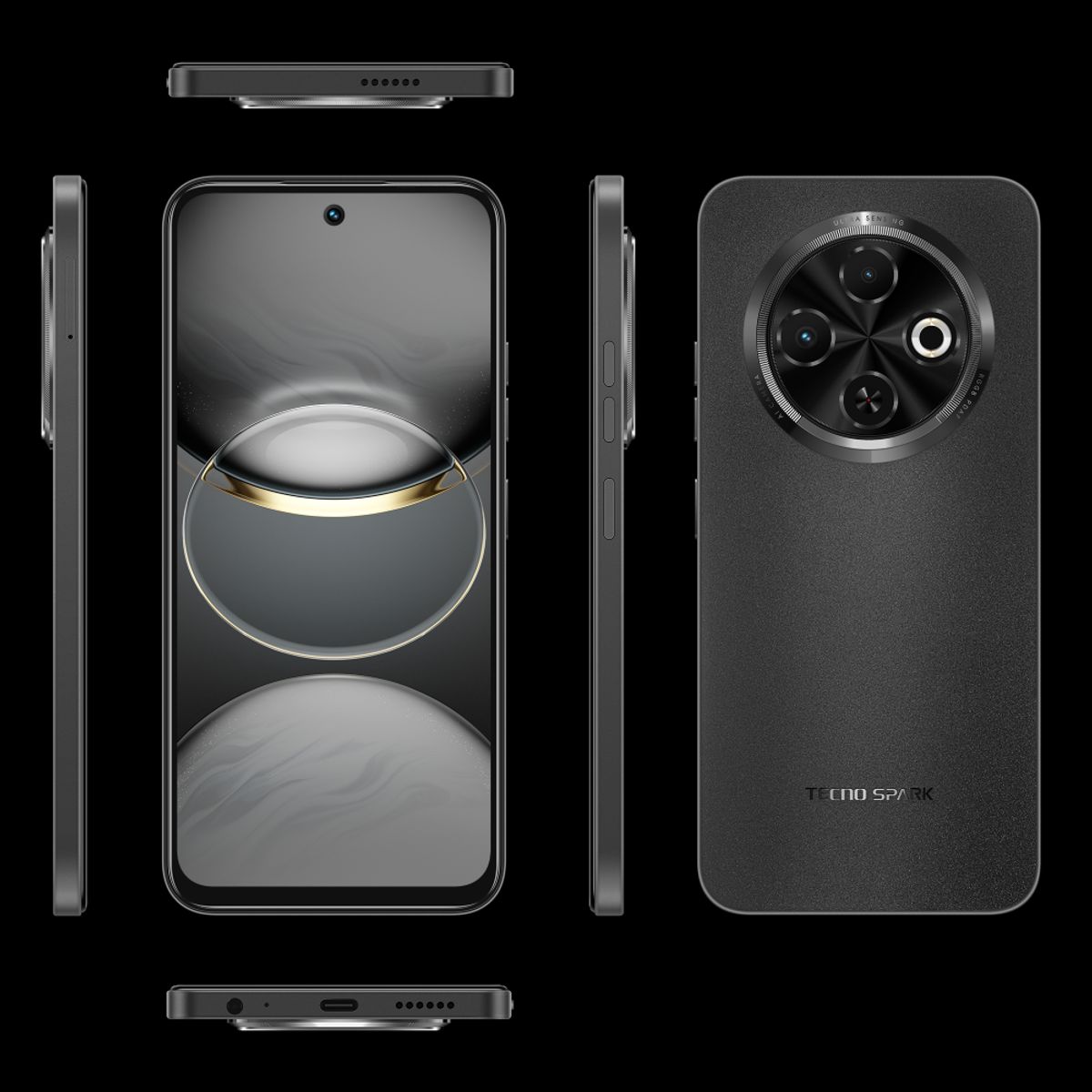 TECNO MOBILE - Celular Tecno Spark 30c 256GB + 4GB Orbit Black