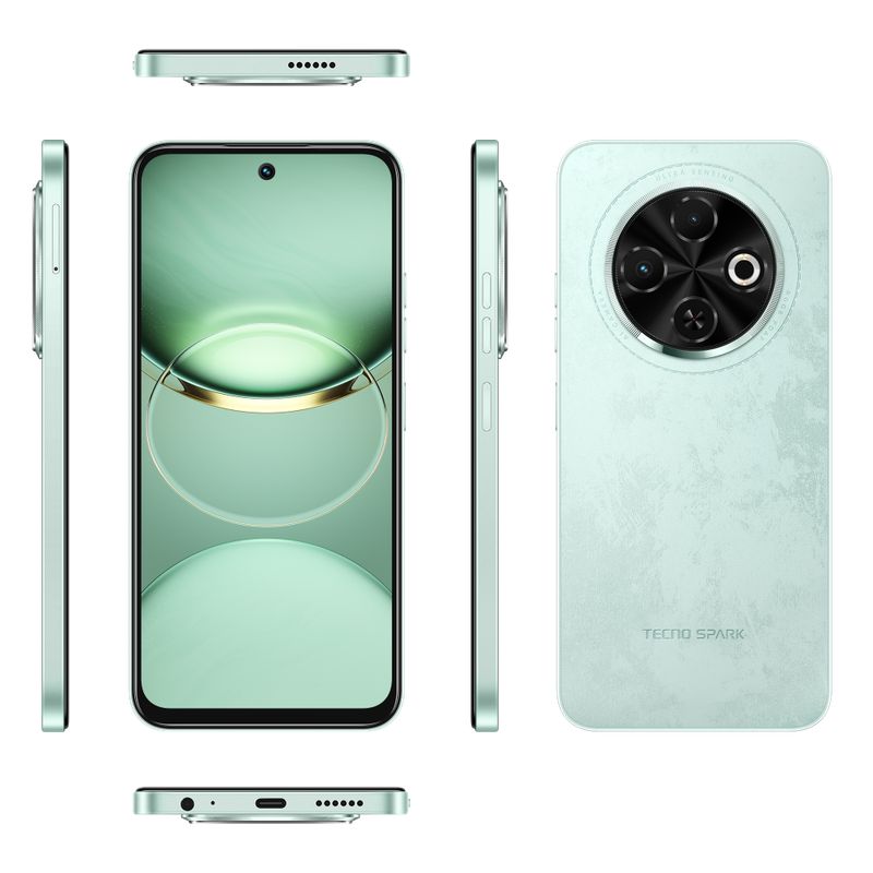 TECNO MOBILE - Celular Tecno Spark 30c 256GB + 4GB Magic Skin Green