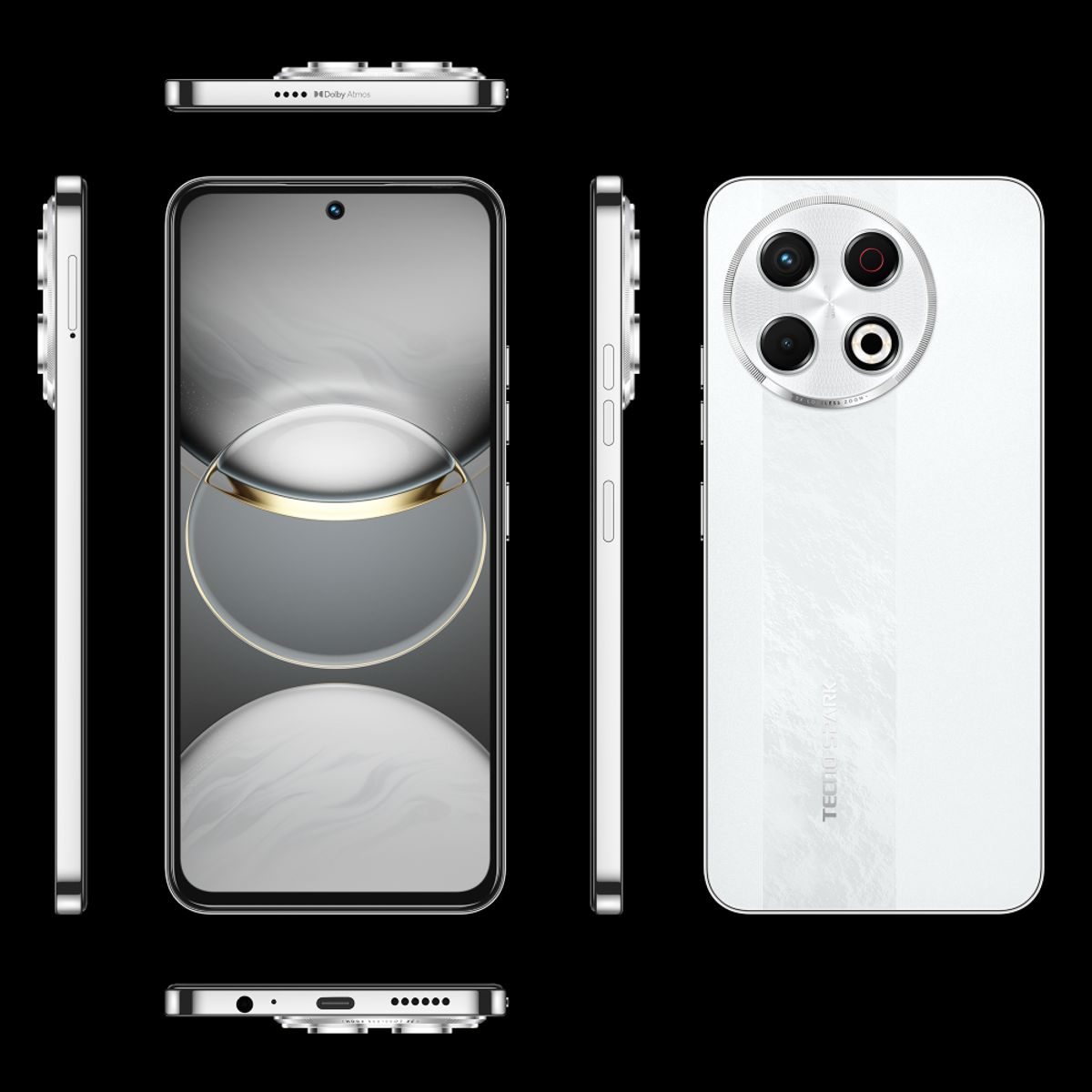 TECNO MOBILE - Celular Tecno Spark 30 Pro Dual Sim 256GB + 8GB Artic Glow