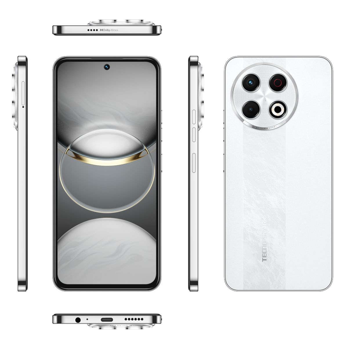 TECNO MOBILE - Celular Tecno Spark 30 Pro Dual Sim 256GB + 8GB Artic Glow