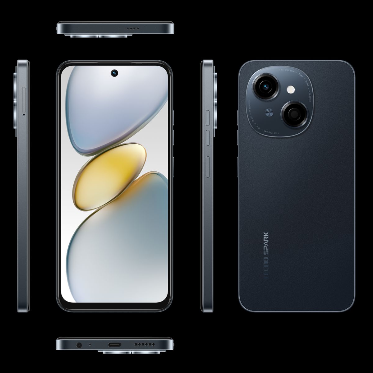 TECNO MOBILE - Celular Tecno Spark Go 1 Dual Sim 64GB + 3GB Startrail Black