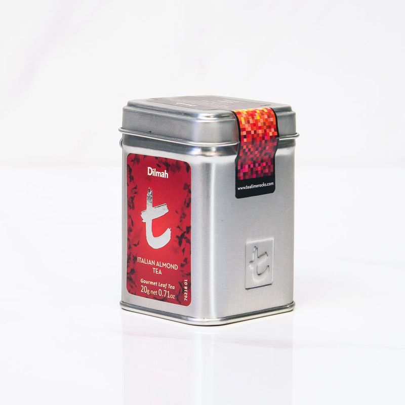 DILMAH - Te Negro en Hojas Italian Almond T-Series Dilmah 20 grs.
